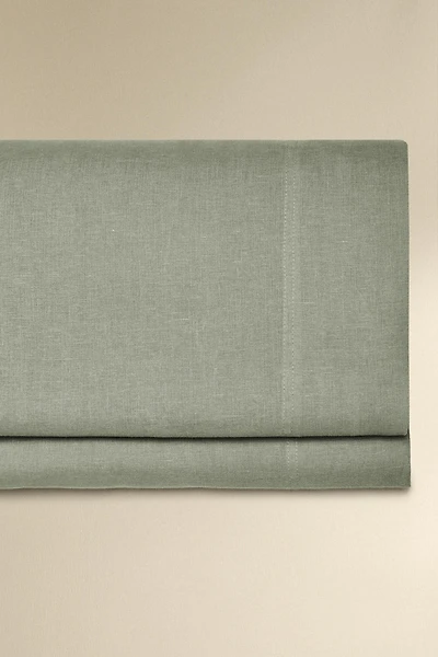 WASHED LINEN FLAT SHEET (140 GSM)