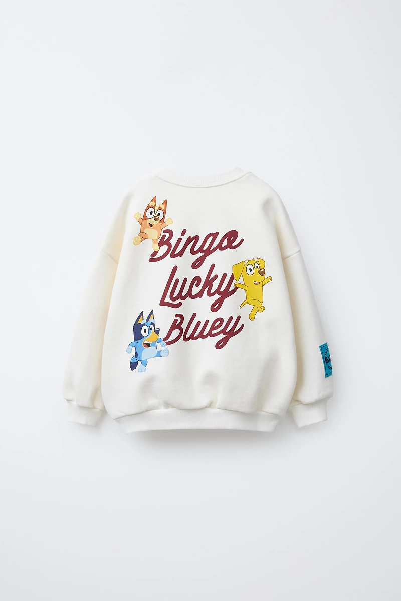 BLUEY © LUDO STUDIO EMBROIDERED SWEATSHIRT