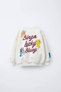BLUEY © LUDO STUDIO EMBROIDERED SWEATSHIRT
