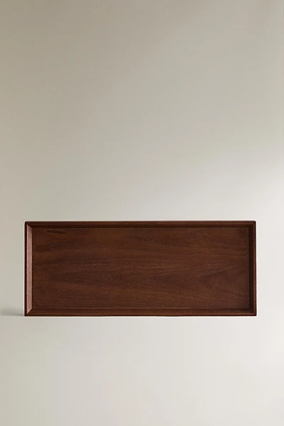 RECTANGULAR WOODEN TRAY