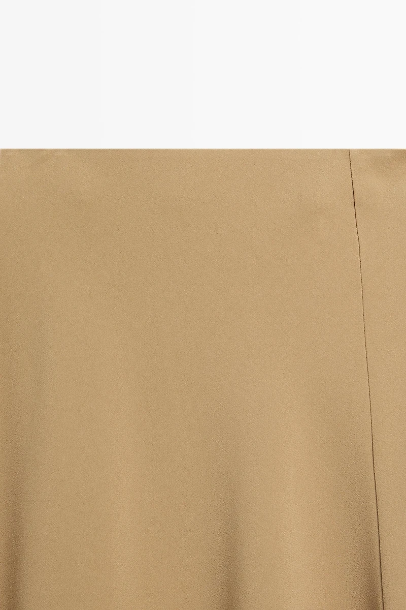 Flowing flared midi skirt - STUDIO