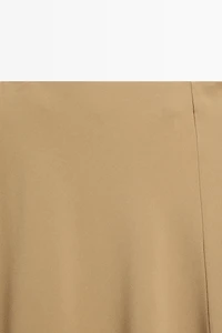 Flowing flared midi skirt - STUDIO