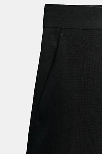 ZW COLLECTION 100% WOOL WIDE-LEG PANTS