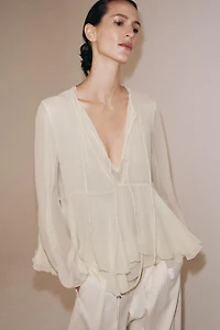 ZW COLLECTION RUFFLED BLOUSE