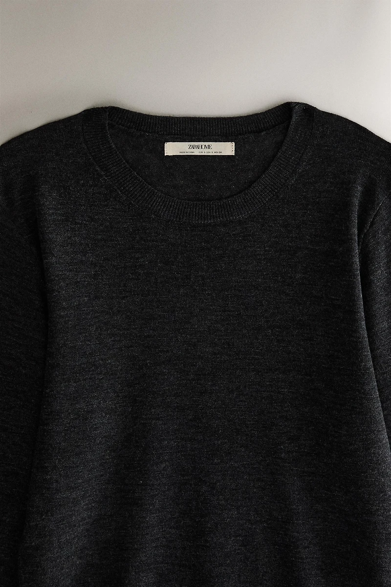 PULL LAINE ET SOIE