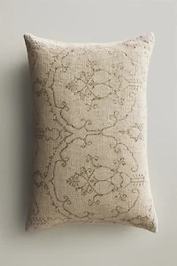 JACQUARD THROW PILLOW COVER