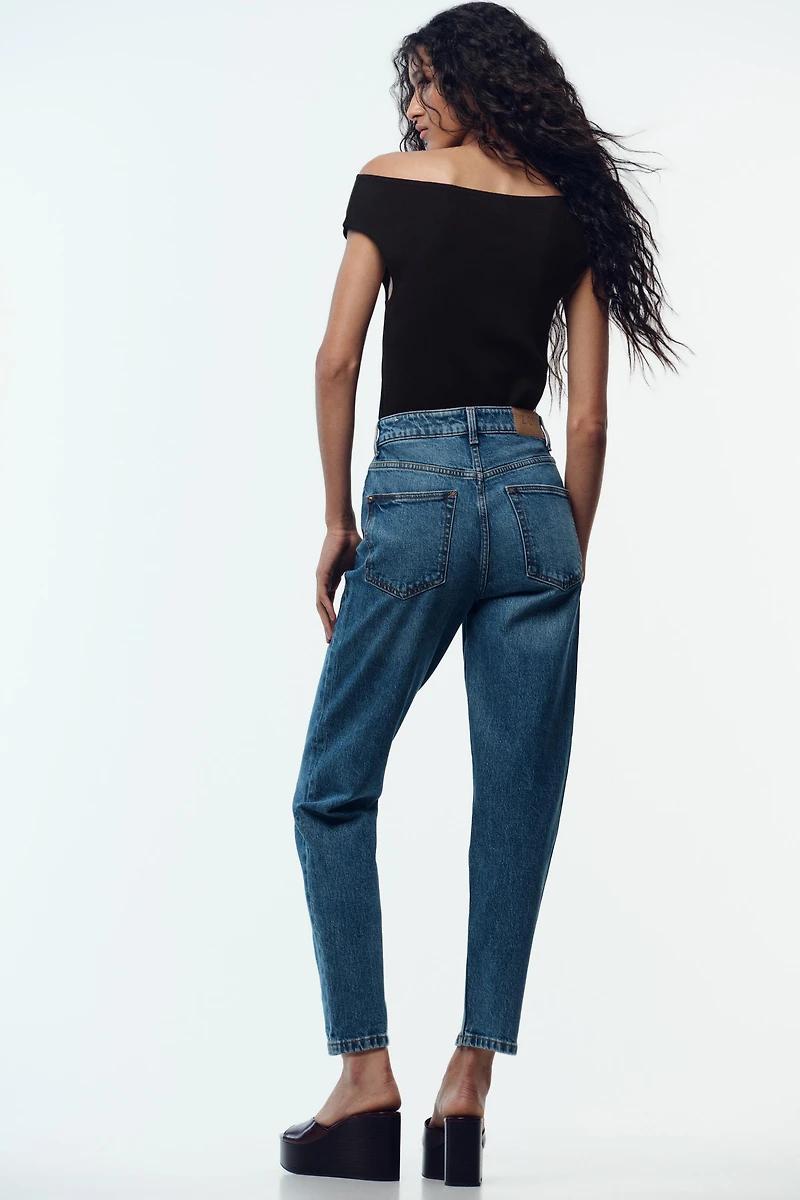 JEAN Z.01 MOM FIT CONFORT TAILLE HAUTE