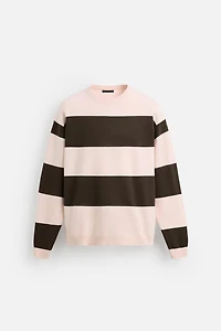 SOFT TEXTURED KNIT SWEATER