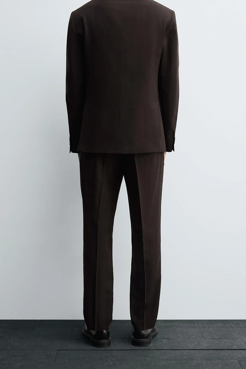 WOOL SUIT PANTS