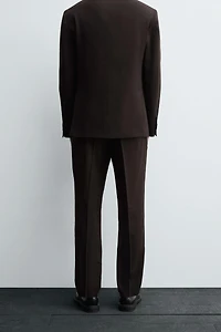WOOL SUIT PANTS