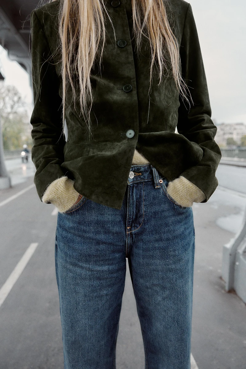 JEAN Z1975 WIDE LEG CROPPED TAILLE HAUTE