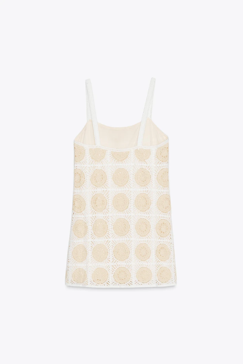 CROCHET SHORT DRESS