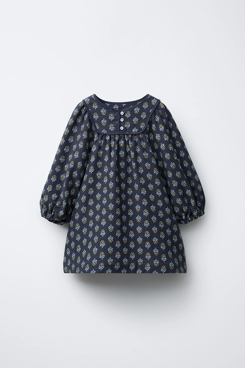 FLORAL PRINT DRESS