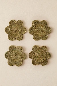 SET OF SEAGRASS COASTERS (SET OF 4)