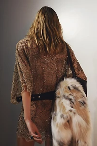 ZW COLLECTION LIMITED EDITION EMBROIDERED SHORT DRESS