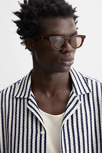 GEOMETRIC JACQUARD SHIRT