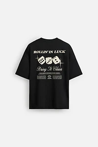 DICE PRINT T-SHIRT