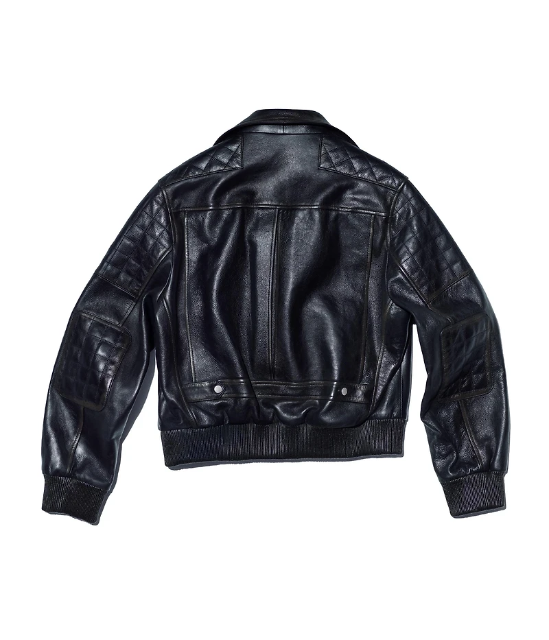 CRAIG MCDEAN BIKER LEATHER JACKET
