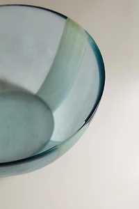 STRIPED GLASS BOWL