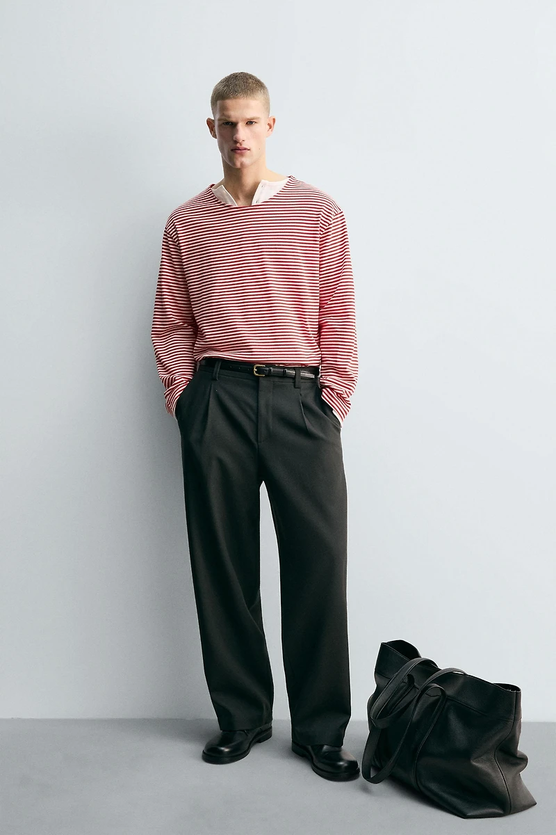 LIMITED EDITION JACQUARD STRIPED T-SHIRT