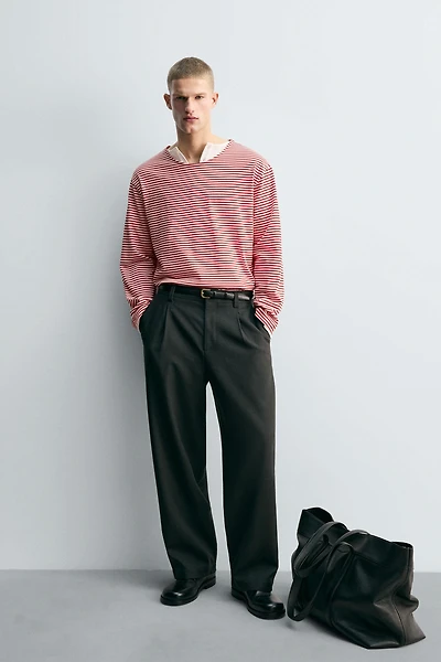 LIMITED EDITION JACQUARD STRIPED T-SHIRT