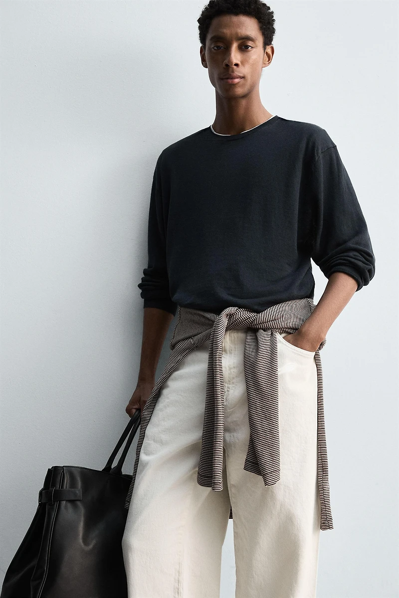 PULL LÉGER 100 % CHANVRE