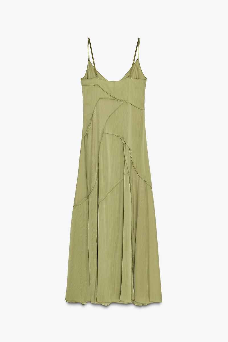 COMBINATION FLOWY DRESS