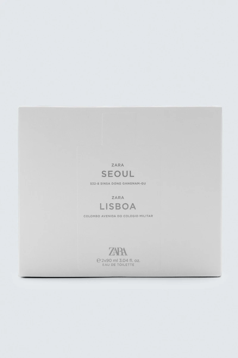 SEOUL + LISBOA EDT 2 X 90 ML (3.4 FL. OZ)