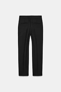 PANTALON DROIT À RAYURES REPASSÉES