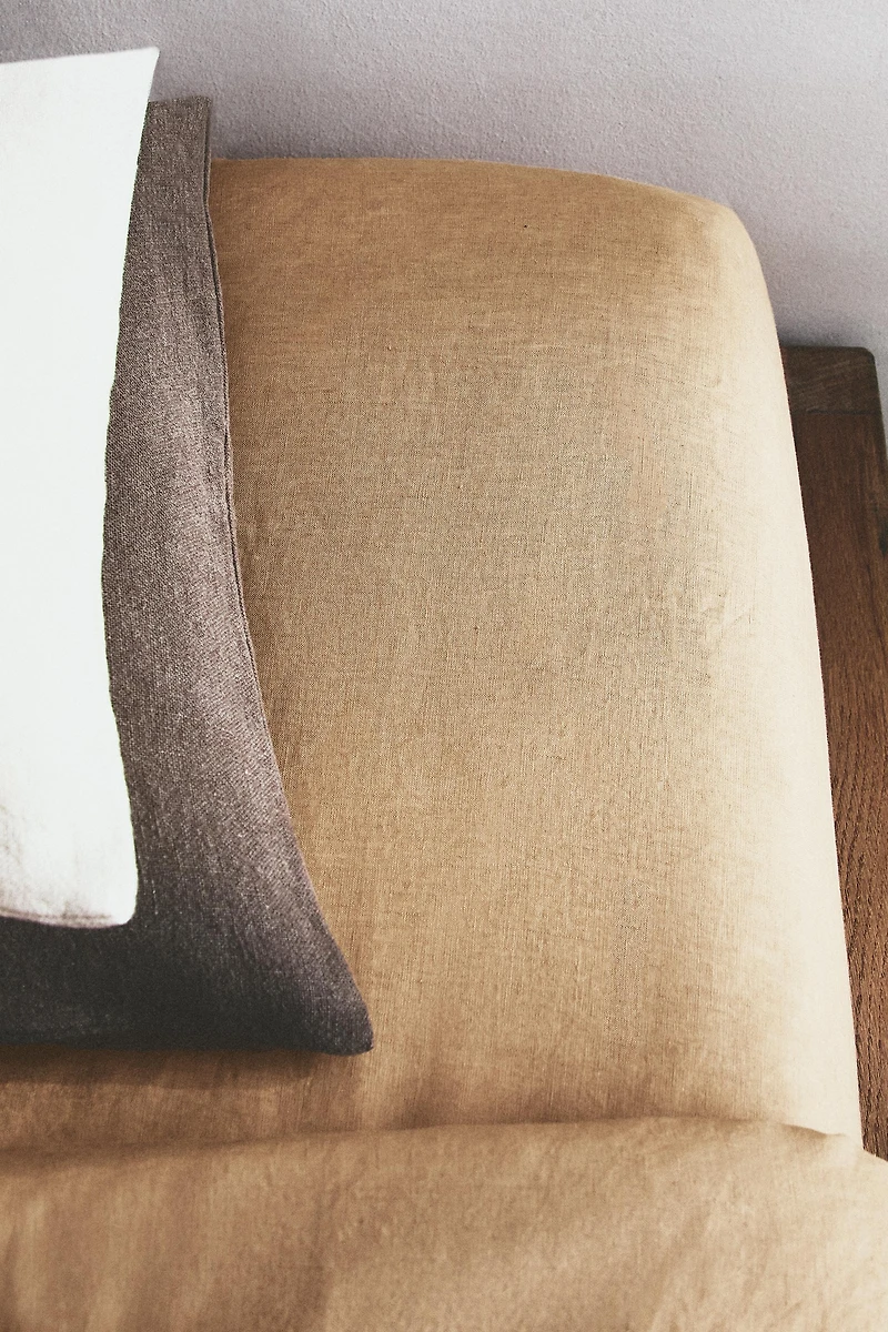 DRAP-HOUSSE LIN LAVÉ | 30 CM HAUTEUR (140 G/M²)