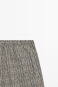 Maillot de bain imprimé à chevrons