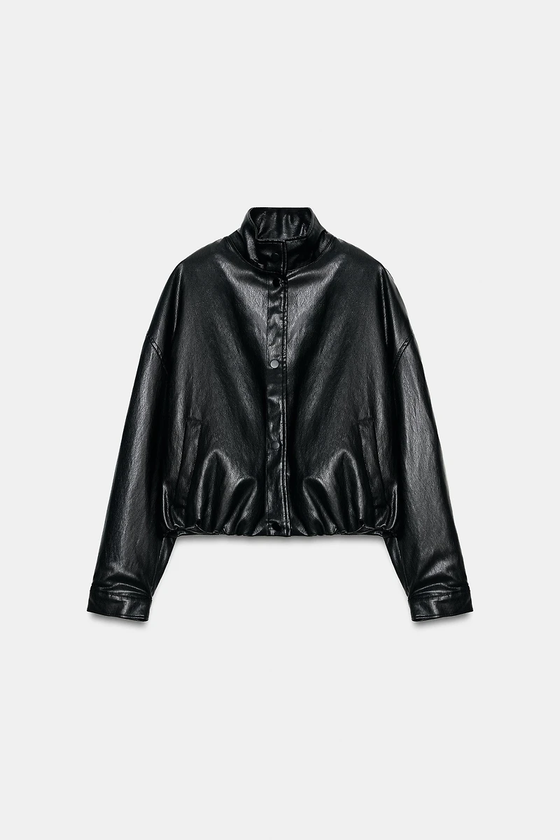 BLOUSON BOMBER REMBOURRÉ MATIÈRE SYNTHÉTIQUE