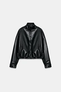 BLOUSON BOMBER REMBOURRÉ MATIÈRE SYNTHÉTIQUE