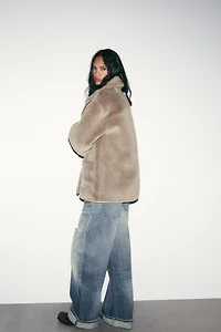 MANTEAU RÉVERSIBLE DOUBLE FACE