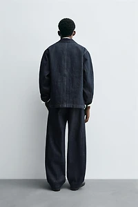 BARREL FIT DENIM CHINO PANTS