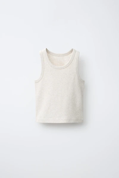 MELANGE RIB TOP
