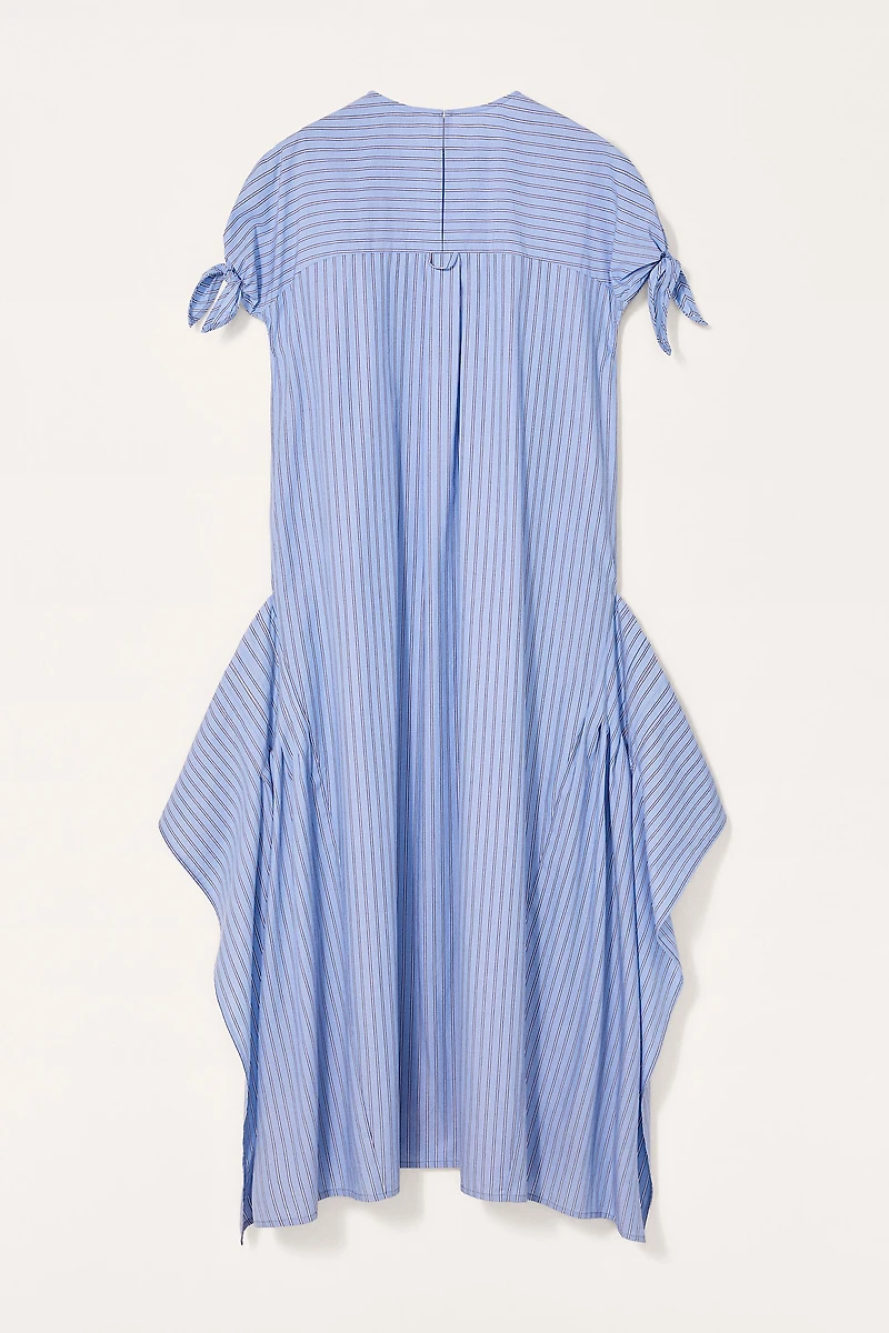 LIMITED EDITION STRIPED ASYMMETRIC DRESS