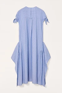 LIMITED EDITION STRIPED ASYMMETRIC DRESS