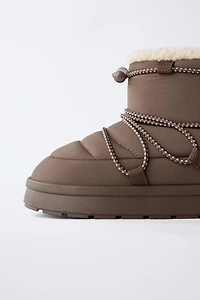 WATER REPELLENT NYLON BOOTS