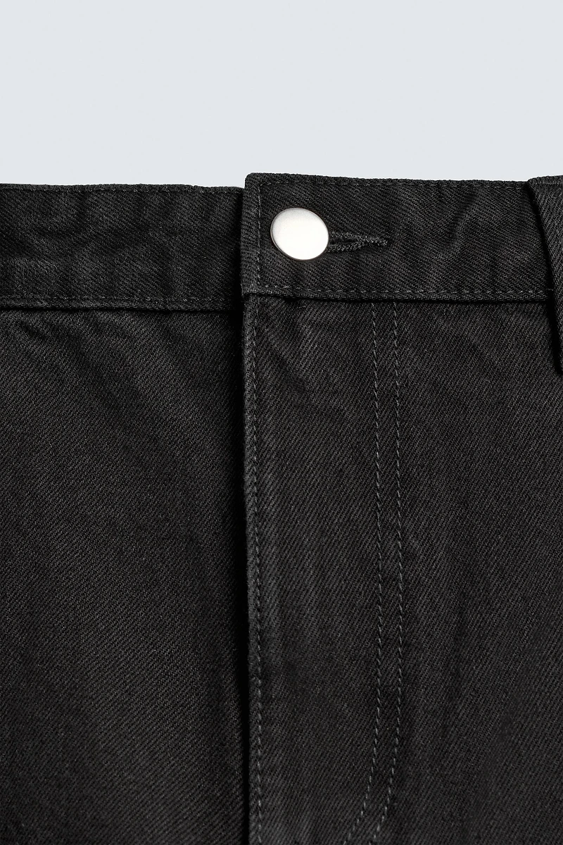 TAPERED WIDE FIT JEANS