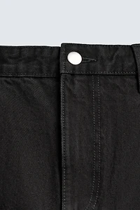TAPERED WIDE FIT JEANS