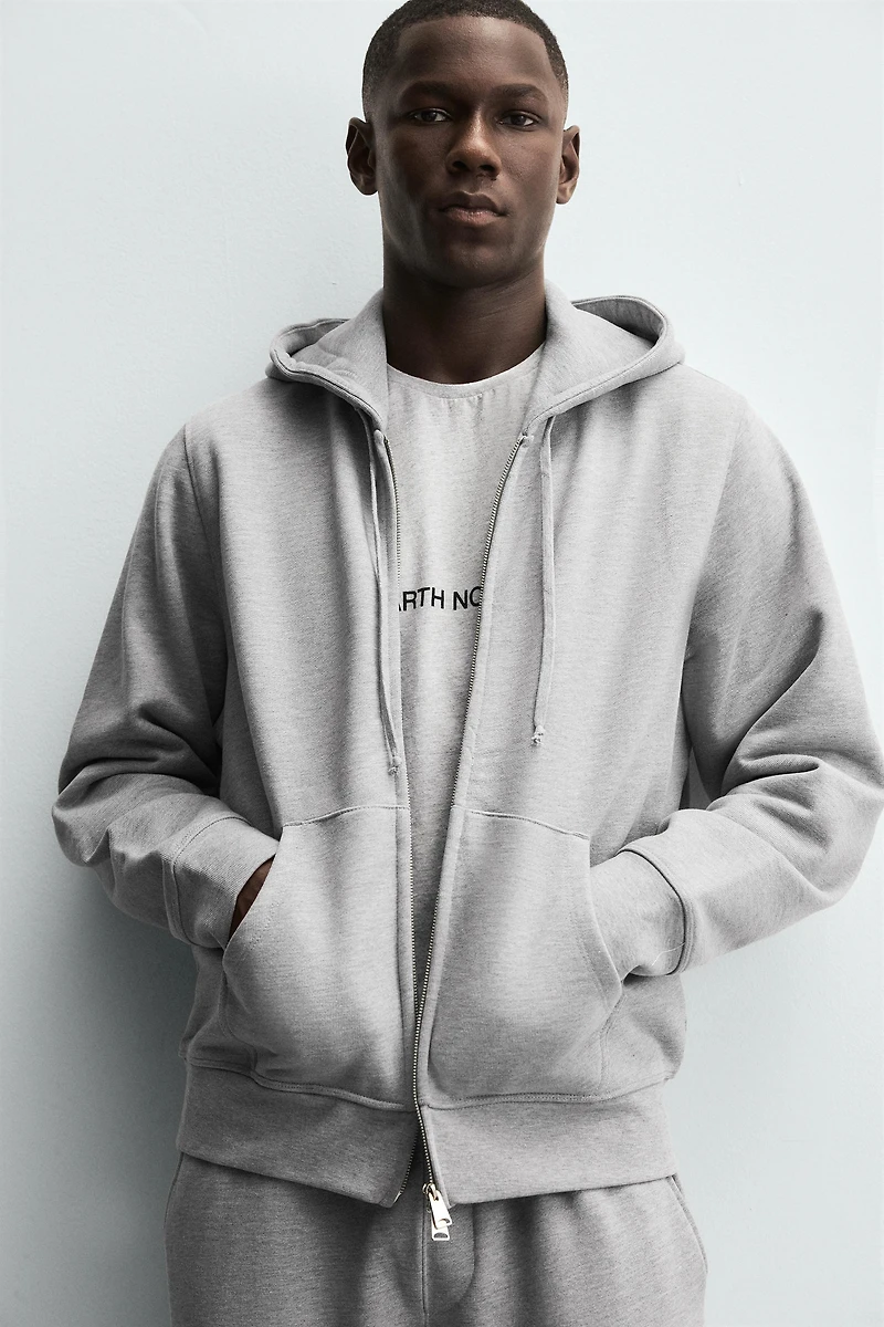 SWEAT ZIPPÉ CAPUCHE HEAVY WEIGHT