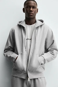 SWEAT ZIPPÉ CAPUCHE HEAVY WEIGHT