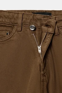 Z1975 WIDE LEG CROSSED HIGH-WAIST JEANS