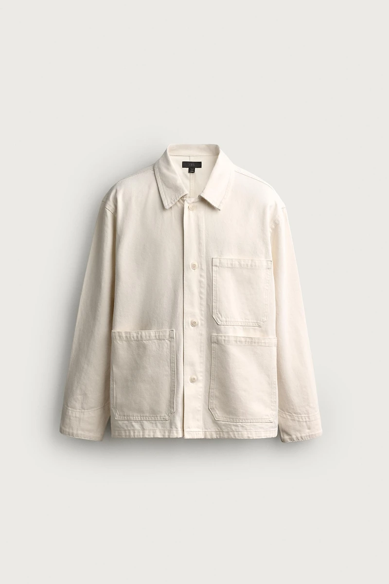 RELAXED FIT POCKET JACKET