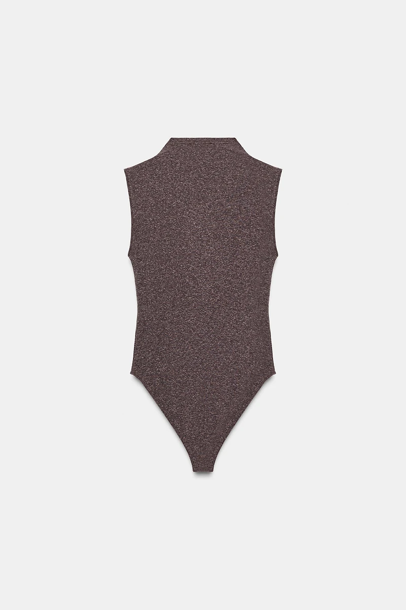 SOFT MOCK NECK BODYSUIT
