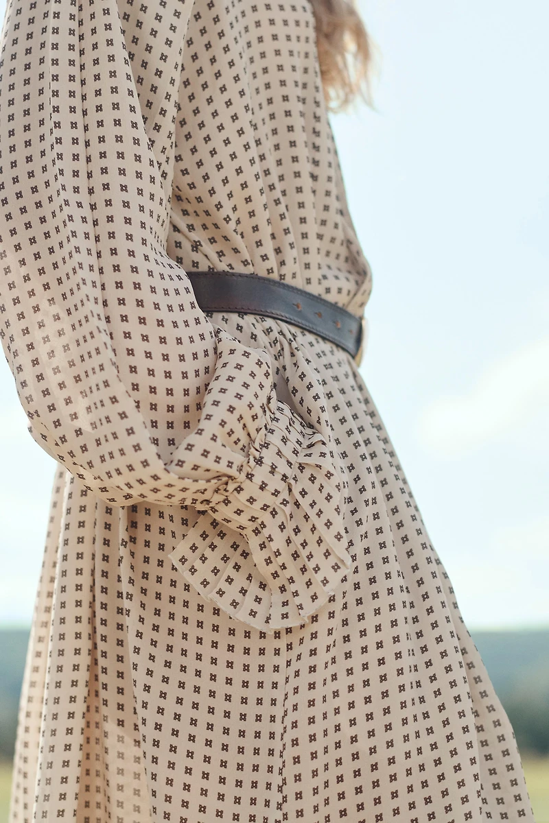 LIMITED EDITION LONG PRINT DRESS