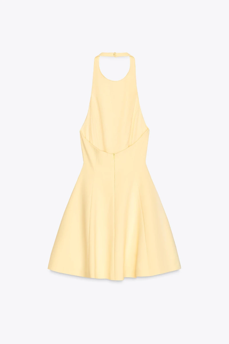ROBE COURTE HALTER