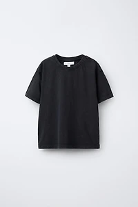 BASIC WASHED EFFECT T-SHIRT