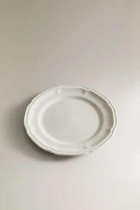 PORCELAIN DESSERT PLATE